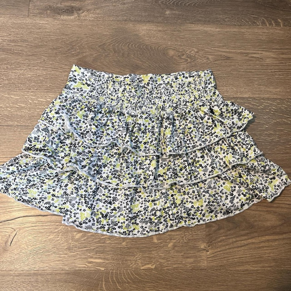 Volcom Floral Mini Skirt